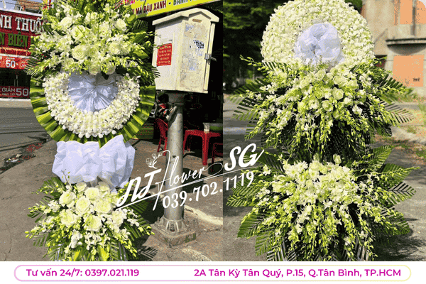 Shop hoa tang đường Tân Kỳ - Tân Quý Quận Tân Bình